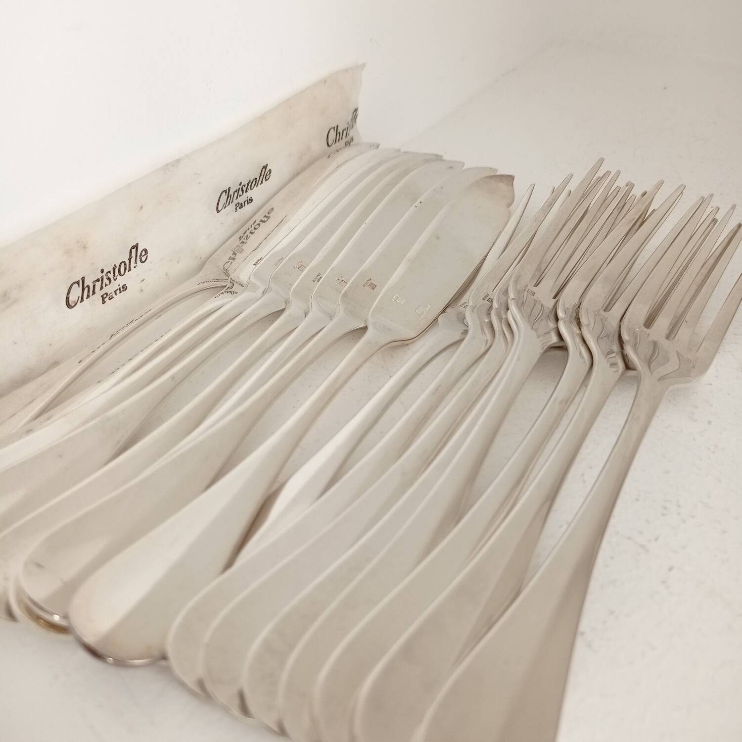 Christofle fish cutlery