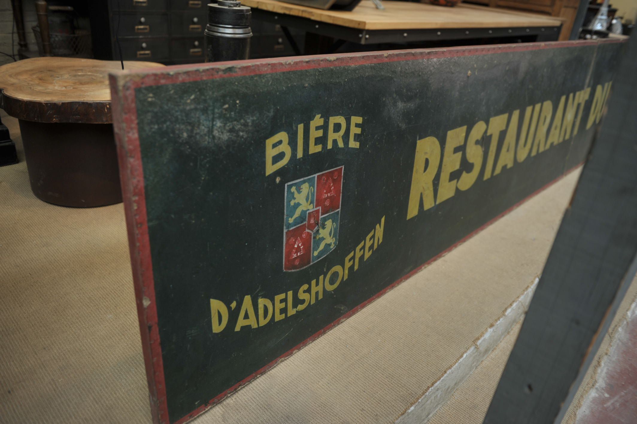 Former Grande Enseigne Restaurant du Soleil 1950