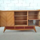 Enfilade buffet foot vintage compass