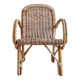 Fauteuil ancien enfant en rotin