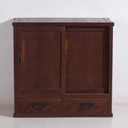 Antique Japanese wardrobe with sliding doors – Taishō/Showa period (c. 1920-1950)