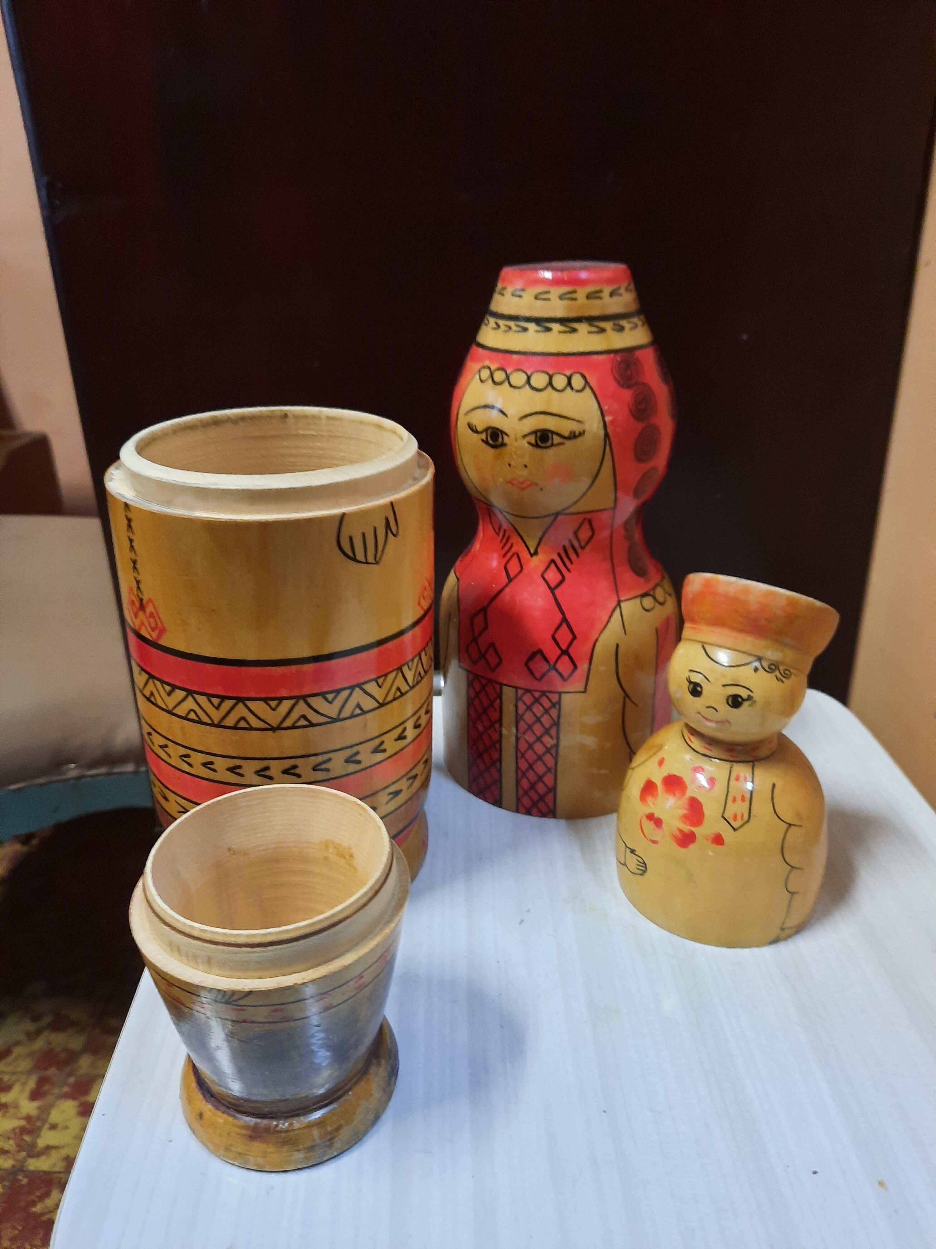 Set of Russian dolls