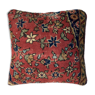 Housse de coussin de tapis turc vintage 45 x 45 cm