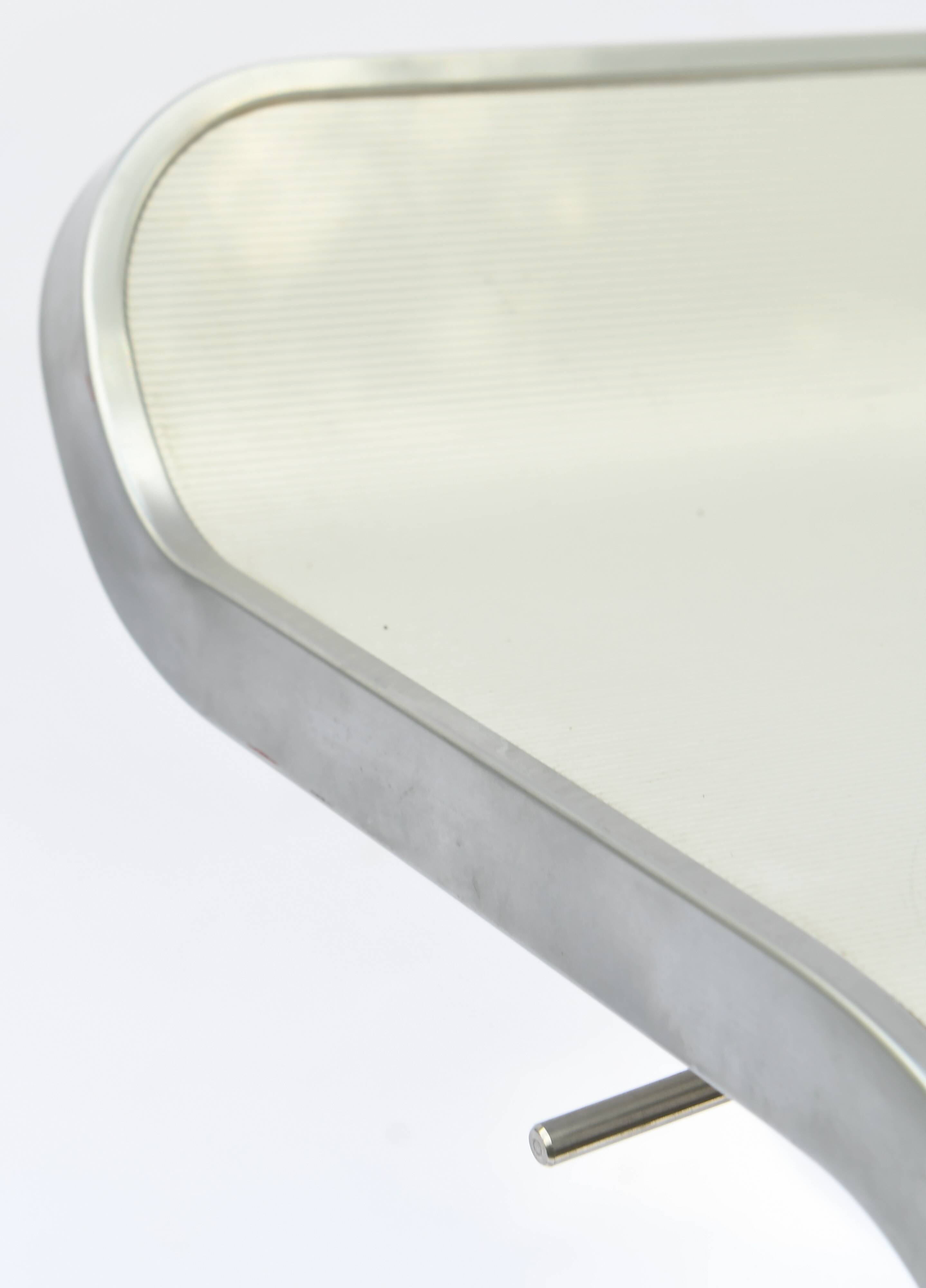 Set of 3 Lem bar stools, designed by Shin and Tomoko Azumi for Lapalma