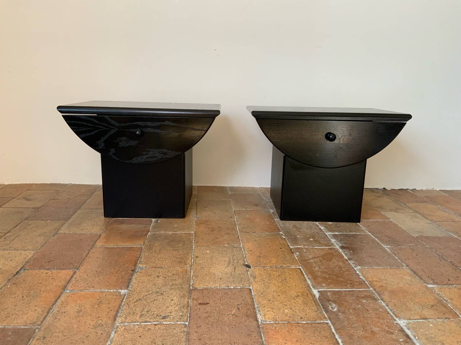 Vintage nightstands or bedside tables