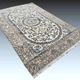 Persian Oriental Carpet NAÏN Wool and Silk: 3.20 X 2.10 Metres "Sardje Gallery"