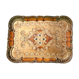 Florentine wooden serving tray