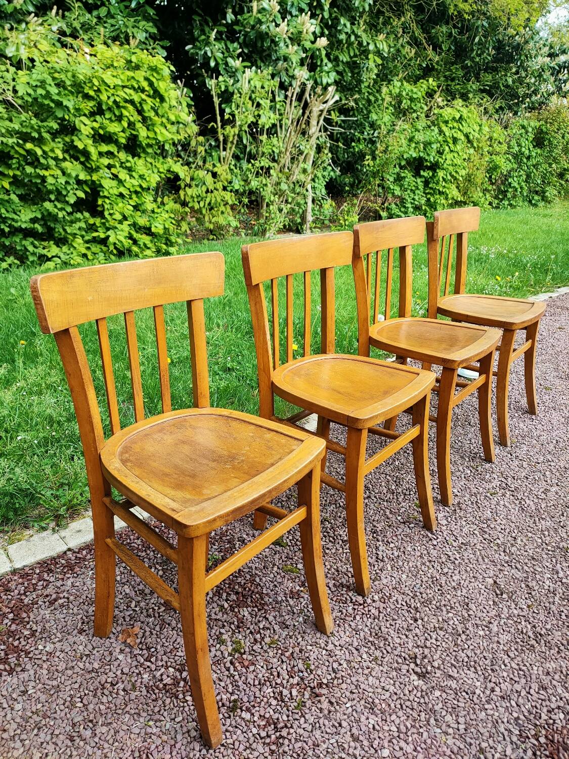 4 Luterma bistro chairs
