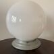 Ceiling lamp, art deco opaline globe
