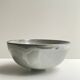 Bowl / ceramic pocket tray, glazed and signed, Brittany 1970