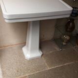 Vintage porcelain standing console