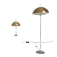 Lampe sur pied en métal et plastique par Gino Sarfatti pour Gepo, années 1970