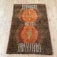 Original ABSTRACT Scandinavian High Pile Pop Art Rya Rug Carpet, Sweden, 1960s