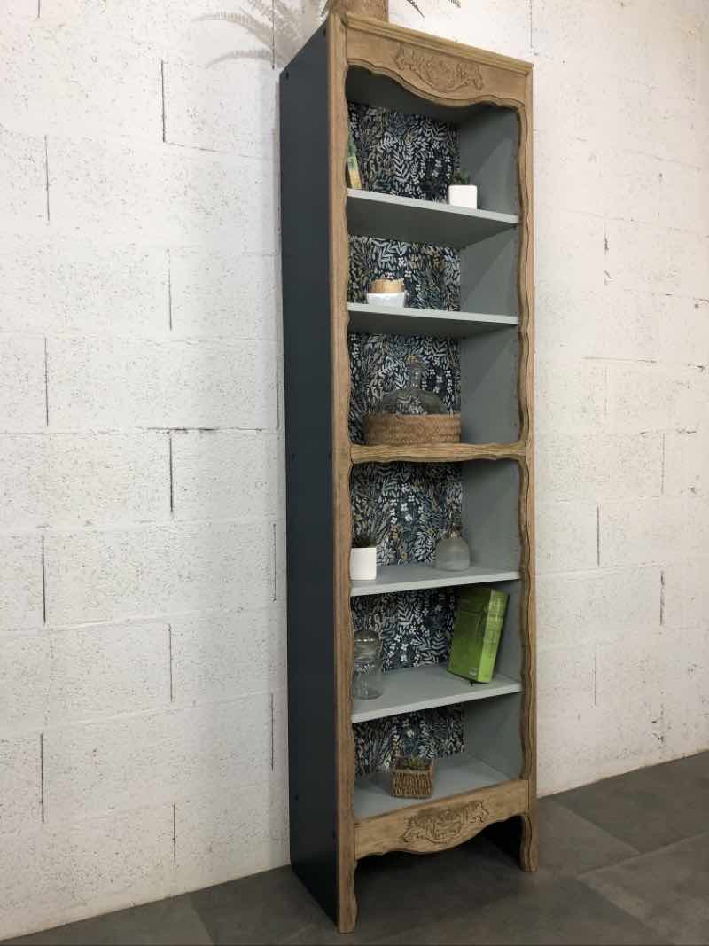 Old bookcase shelf