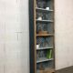 Old bookcase shelf