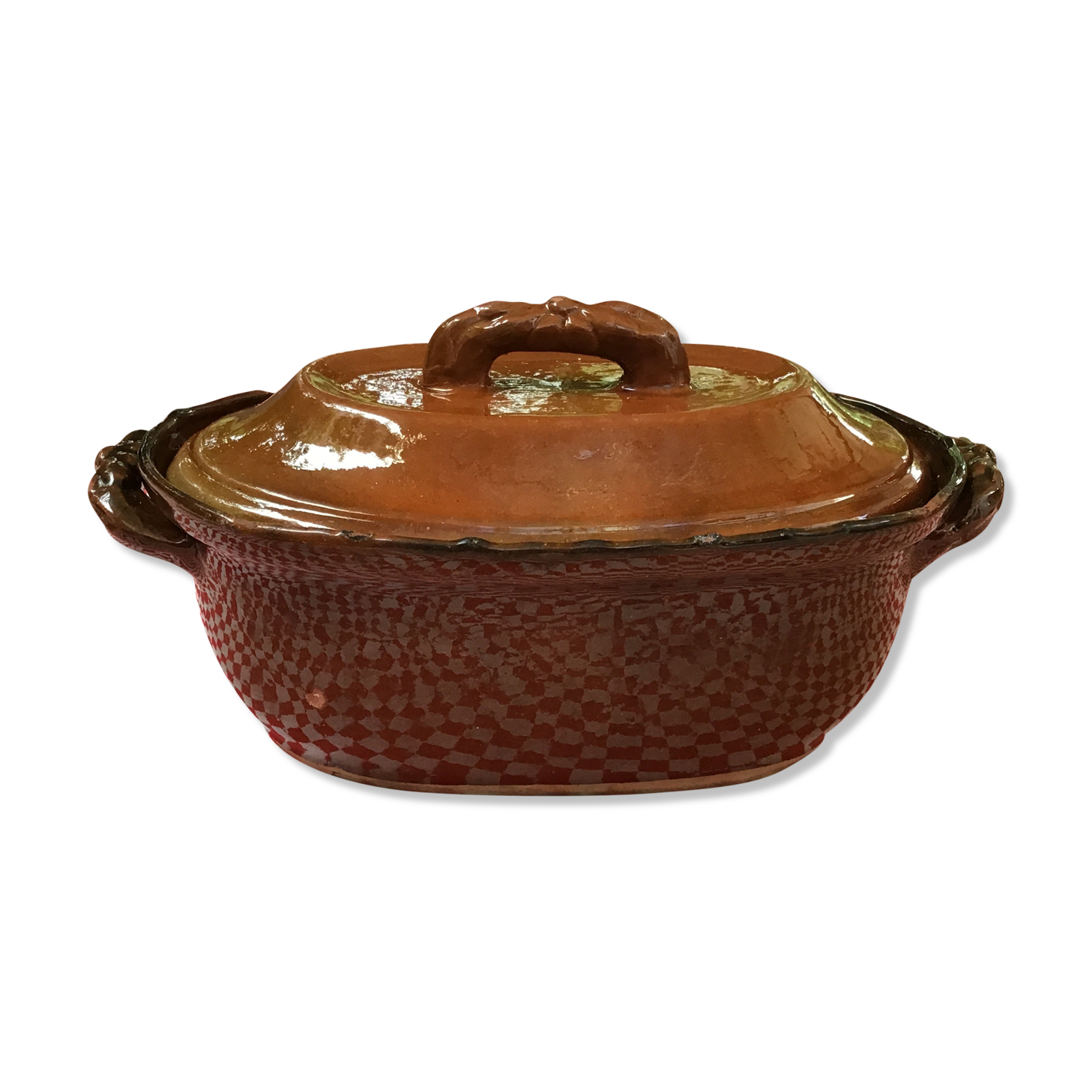 Terrine en terre cuite Selency