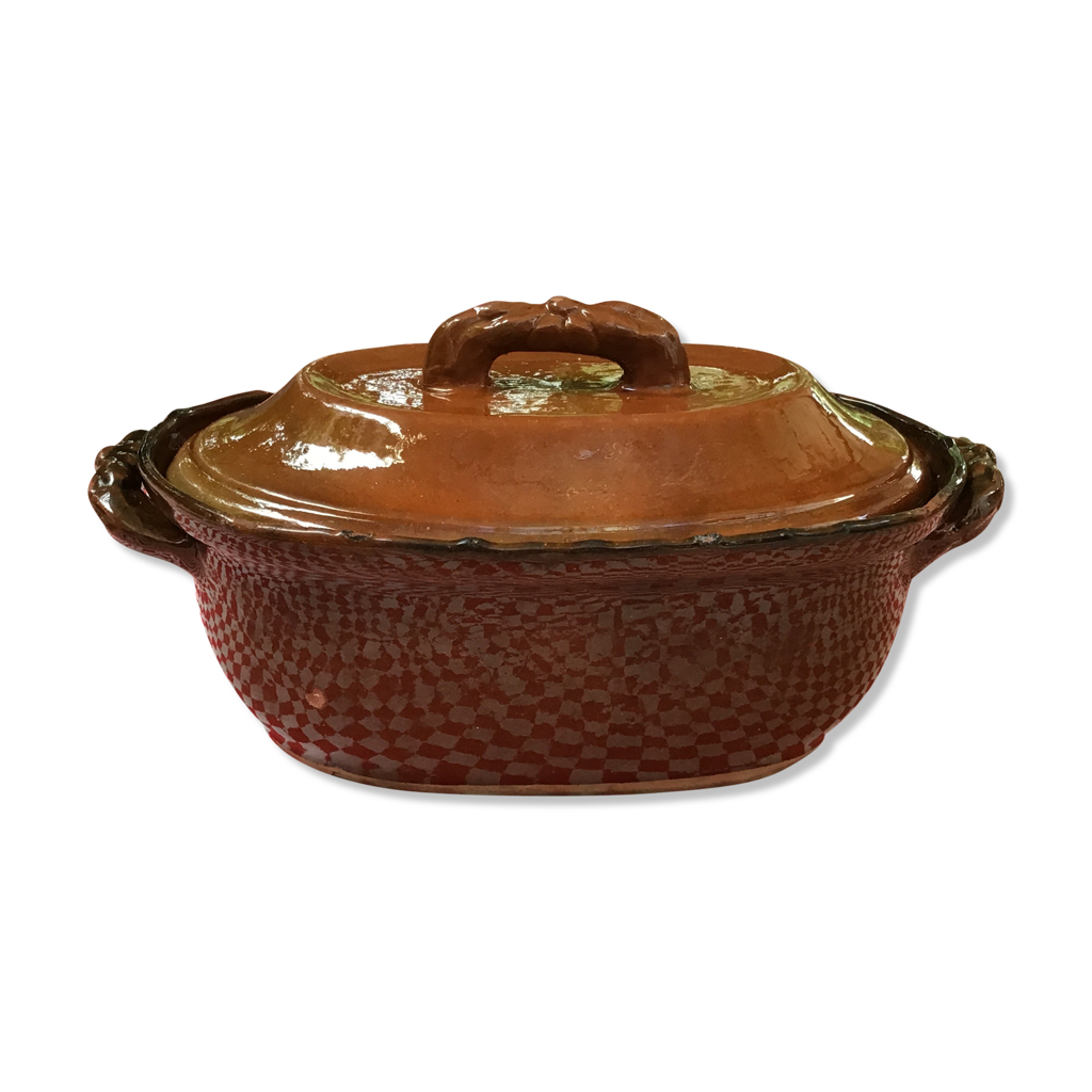 Terrine en terre cuite Selency