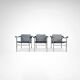 LC1 vintage armchair by Le Corbusier et al for Cassina, set of 3