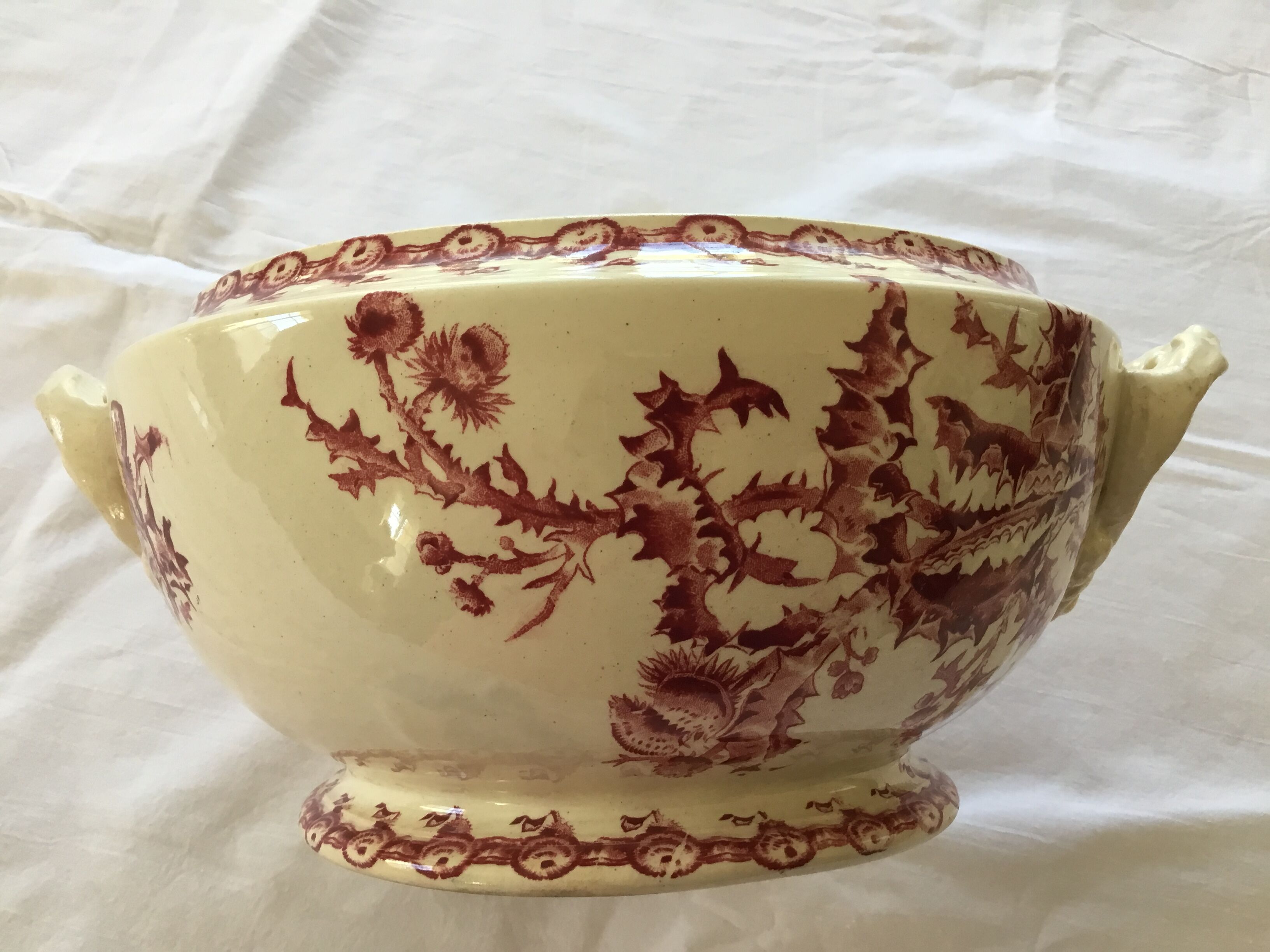 Old Gien earthenware salad