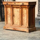 Antique pitch pine counter