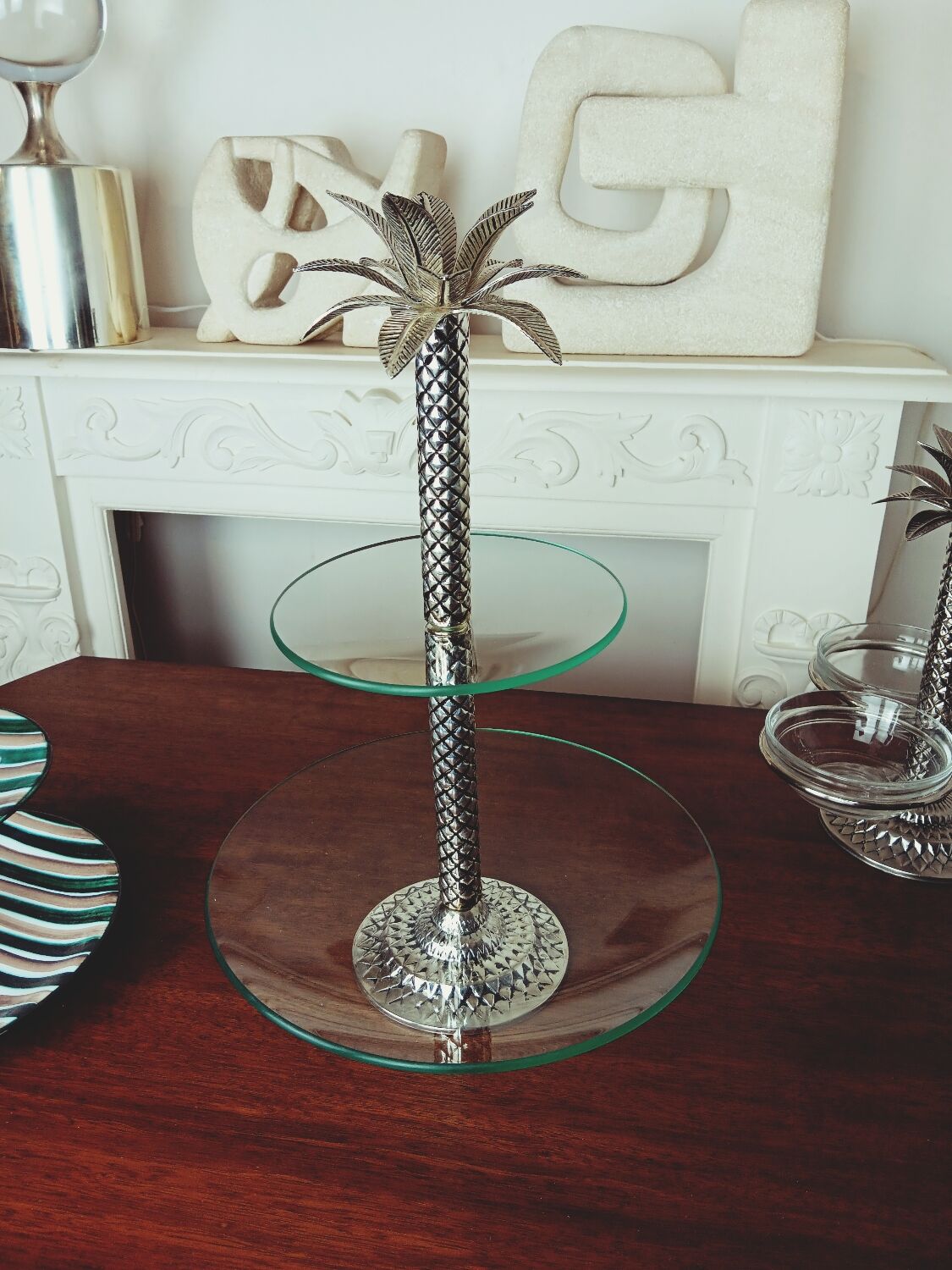 Miniature palmier platter