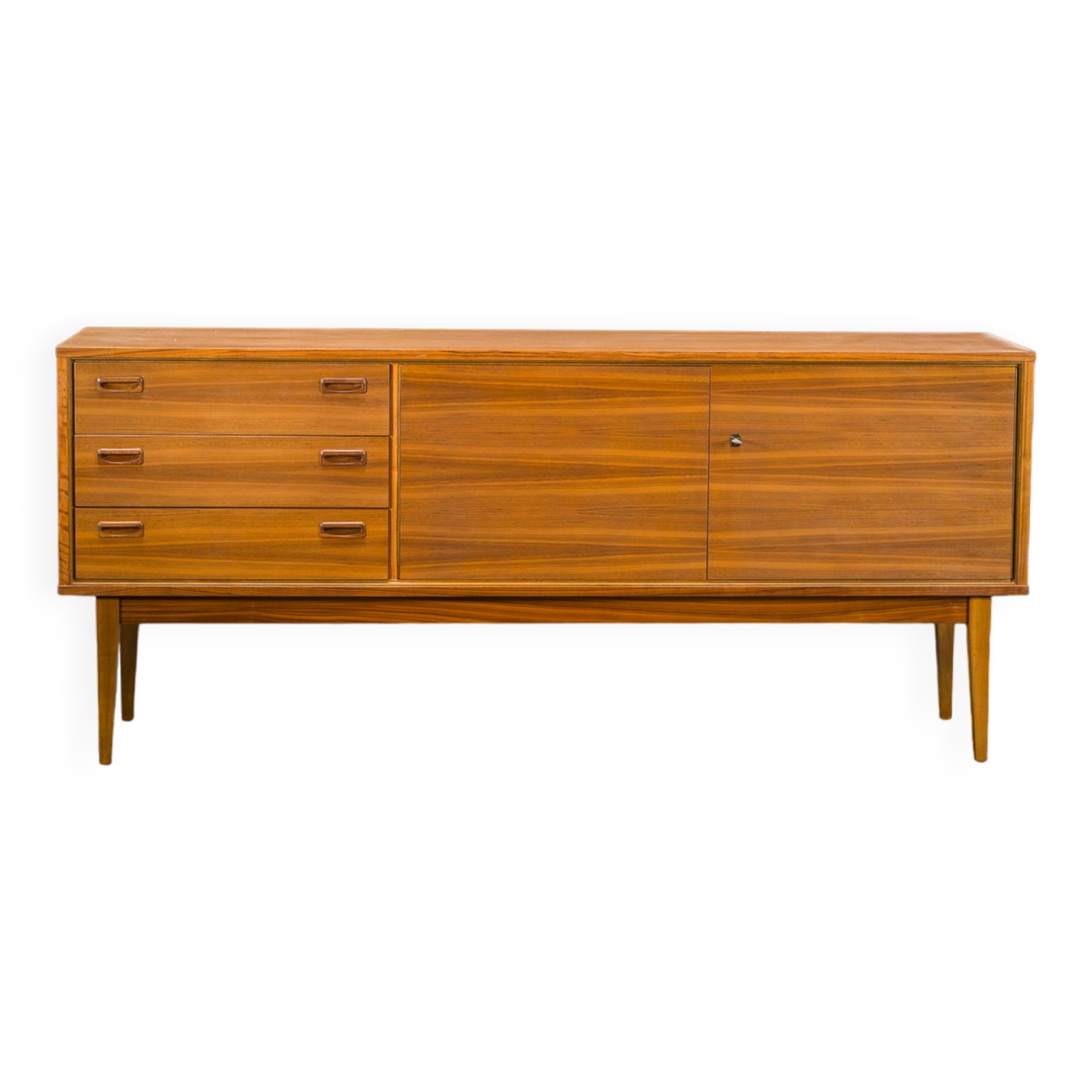 Vintage Walnut Sideboard, 1960s