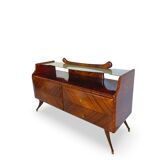 midcentury rosewood chest of drawers.