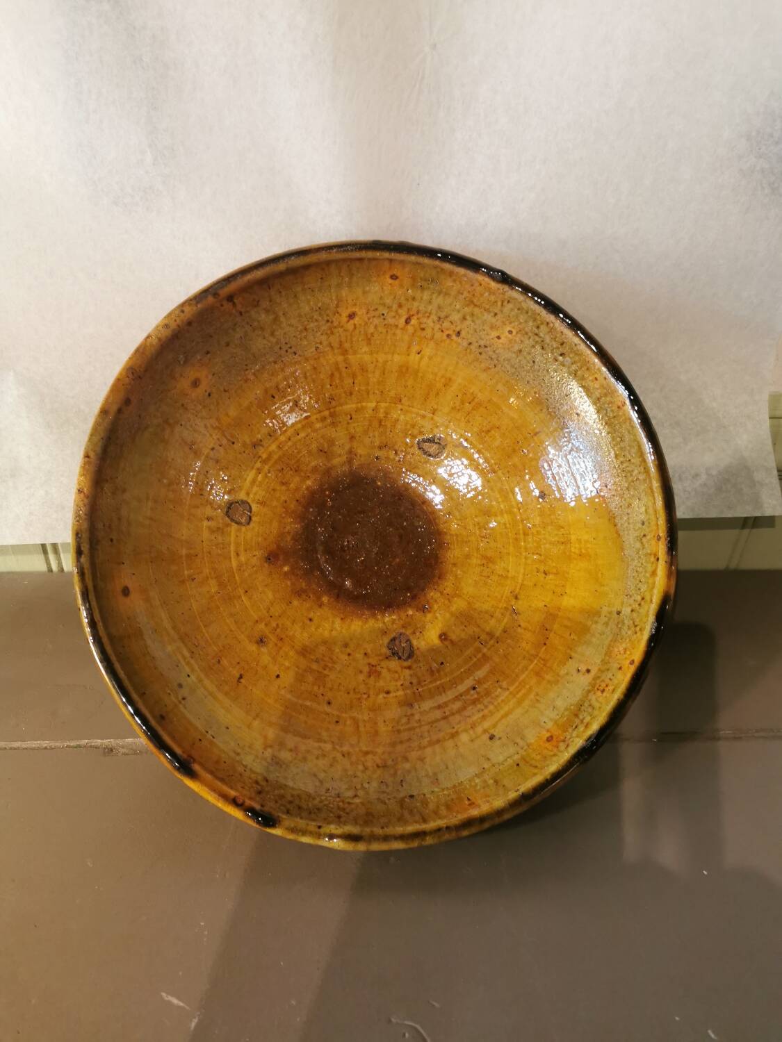 Ceramic salad bowl from Tamegroute