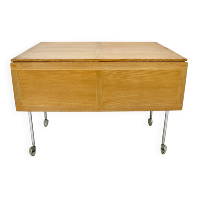 Une table d'appoint pliante ''Berit'' Bruno Mathsson, Suède années 50.