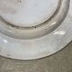 Round dish in fine earthenware from the Bordeaux Vieillard factory - 19th century