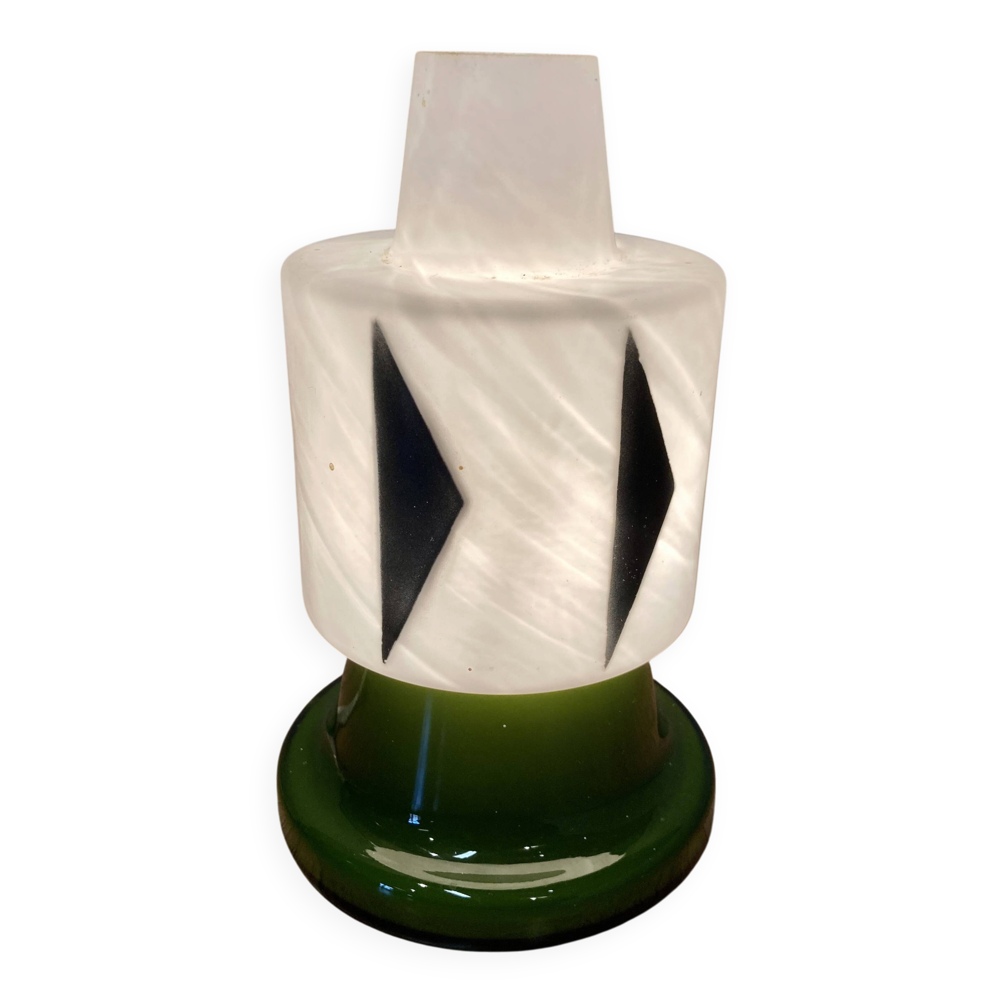 Opaline lamp "scandinavian design 1950".