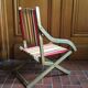 Fauteuil jardin pliant vintage