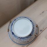 Vaisselle chinoise en porcelaine dite graine de riz  des années 50