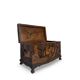 Antique Chinese Carved Export Chest – Dragon, Phoenix & Landscape Deco