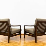 Pair of mid century armchairs "b7522 " by Zenon Bączyk, Poland, 1960's