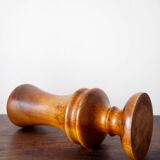 Vase en bois