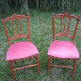 Paire de chaises Napoleon III