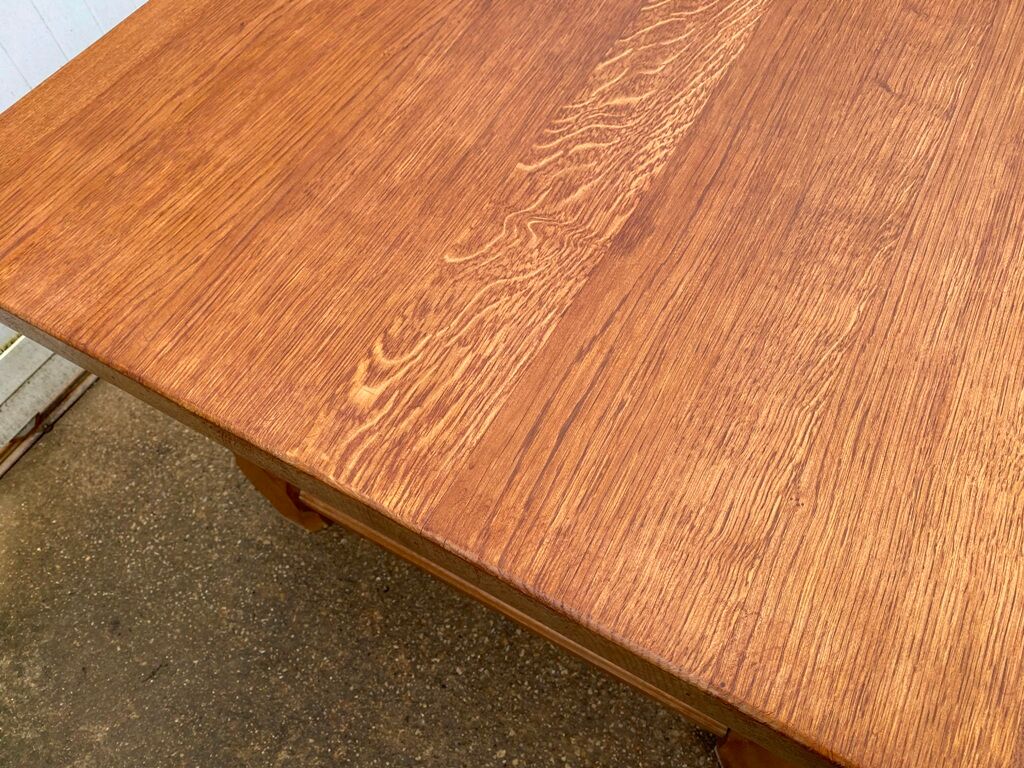 Dining farm table 250cm solid oak 1980