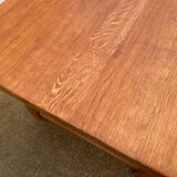 Dining farm table 250cm solid oak 1980
