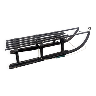 Wooden sled