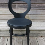 5 chairs baumann black seagull black skaï black