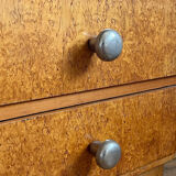 Art deco veneer cabinet