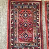 Vintage Samarkand rug duo by Louis De Poortere