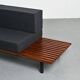 Cansado bench in mahogany by Charlotte Perriand, Mauritania, 1962