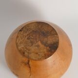 Mid-century Modern Hand-carved Wood Bowl, James Eriksson, Tasserud Sweden 1970s