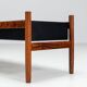 Hugo Frandsen large planter in rosewood Spottrup Denmark 1960