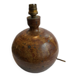 Pyrite stoneware lamp base