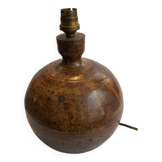 Pyrite stoneware lamp base