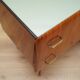 Mahogany chest of drawers, Italian design, 1960s, production: Italy