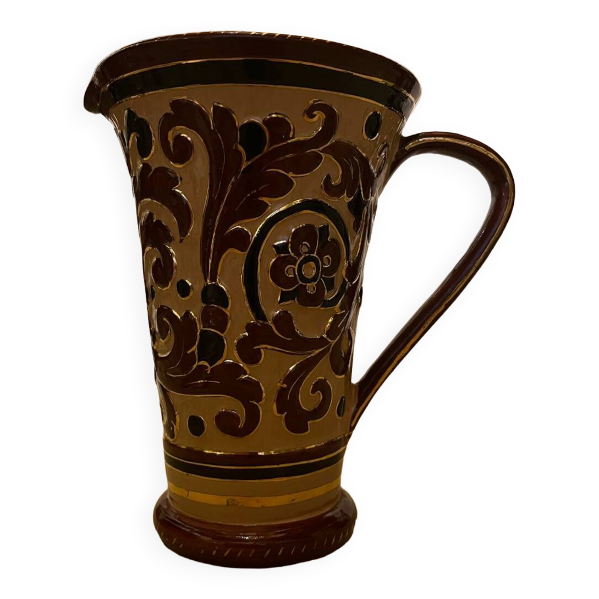 Vintage Deruta sign vase